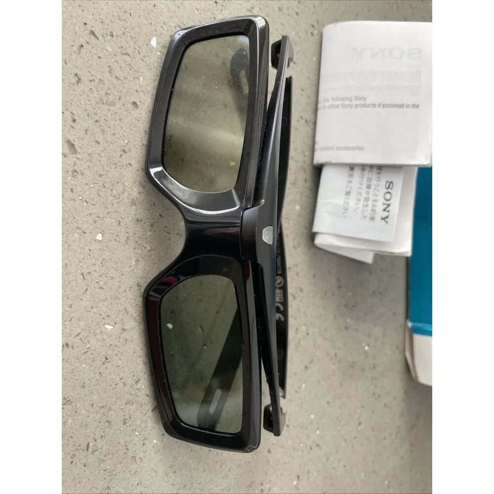 SONY TDG-BT500A 3D Glasses Active Shutter Method Bluetooth for Bravia Untested